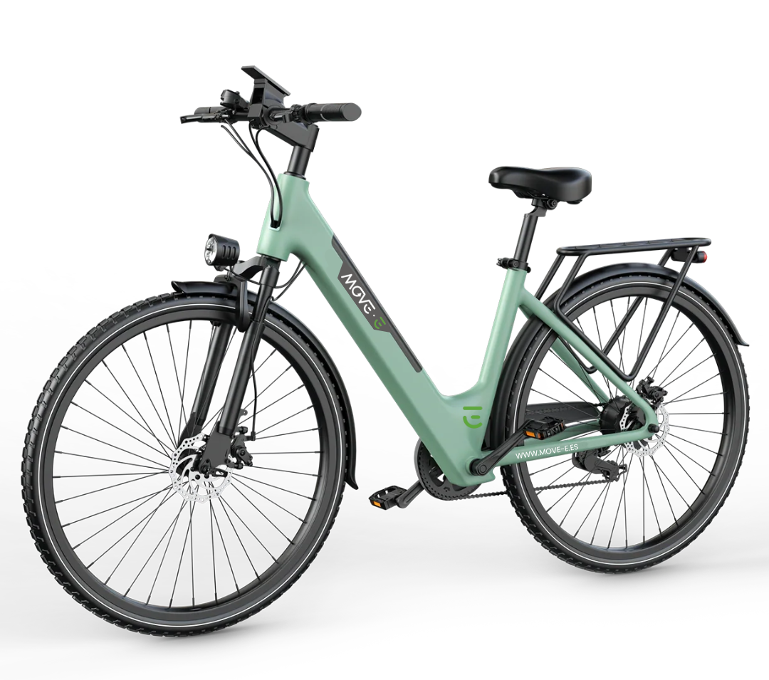 E-BIKE COAST TURQUESA COSTADO