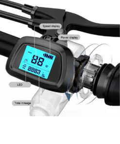 Alternative view of E-BIKE MOVE-E RMX-400 PLEGABLE GRIS PLOMO